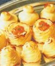 Протертый запеченный картофель
