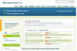 IRecommend.ru | Отзывы покупателей