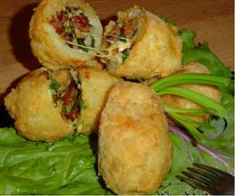Картофель фаршированный