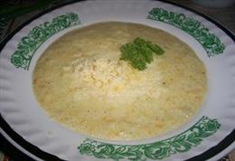 Суп из цветной капусты с сыром