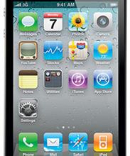 Apple iPhone 4S 16GB позолота, кожа ската, значок Porsche