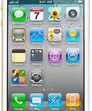 Apple iPhone 4S 16GB позолота, кожа ската с позолоченным значком Versace