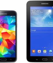 Комплект Samsung Galaxy S5 SM-G900F 16GB + Samsung GALAXY Tab 3 Lite 7.0 SM-T110 8GB Black/Black